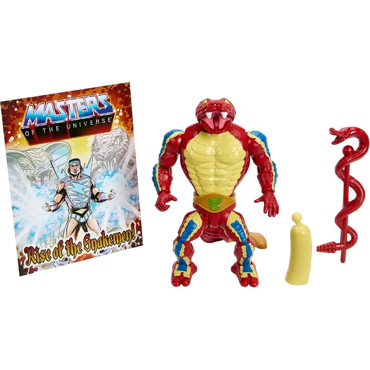 Masters of the Universe HKM67 - MOTU Origins Savage He-Man, ca. 14 cm große Actionfigur, Figuren zum Spielen und Sammeln, Geschenk für 6- bis 10-Jährige und erwachsene Sammler