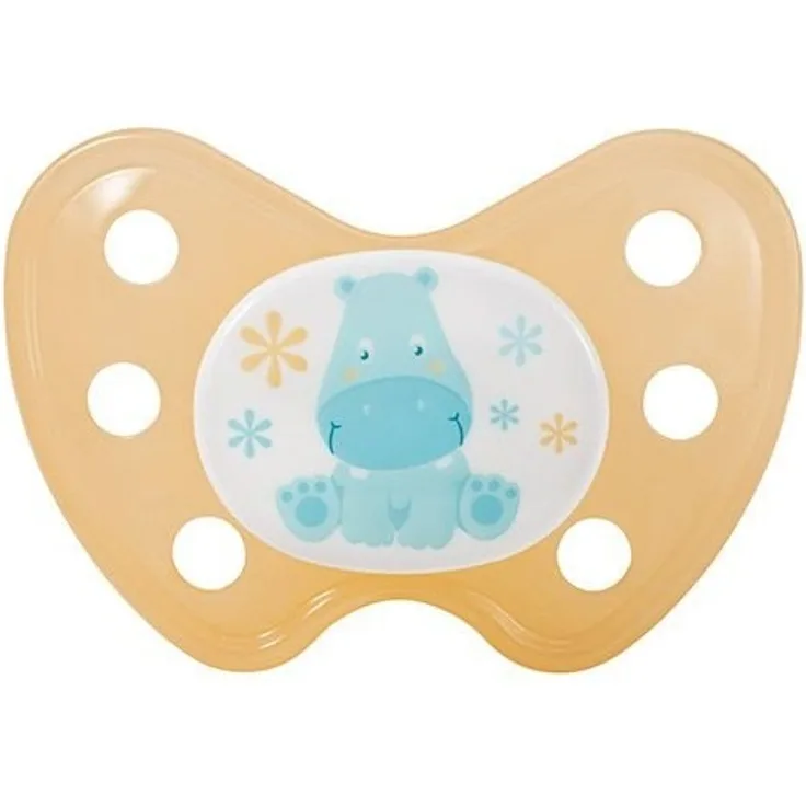 Babynova 22292 Beruhigungs-Sauger "Dentistar", Größe 2 mit Ring, keine Farbauswahl