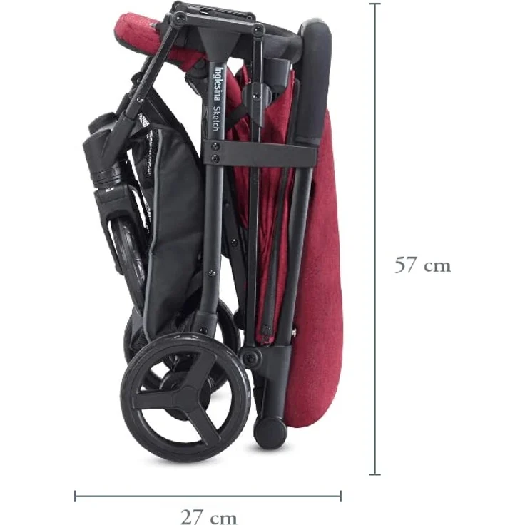 Inglesina Leichter und kompakter Buggy blau – Bild 15