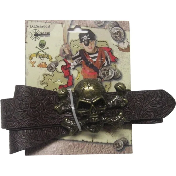 J. G. Schrödel Seeräuber, Piratengürtel 115 cm, in Tester Verpackung