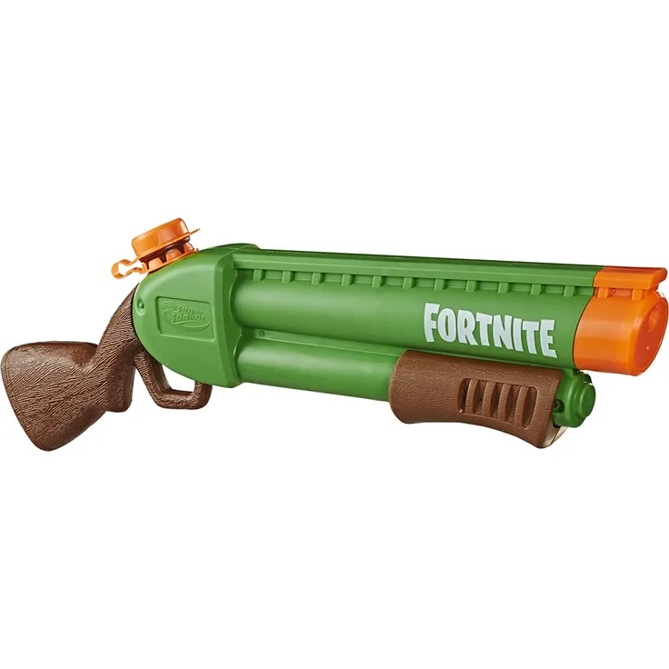 Nerf Super Soaker 'Fortnite Pump-SG' Wasserblaster, Wasser-Pumpgun mit einfacher Befüllung, ab 8 Jahren
