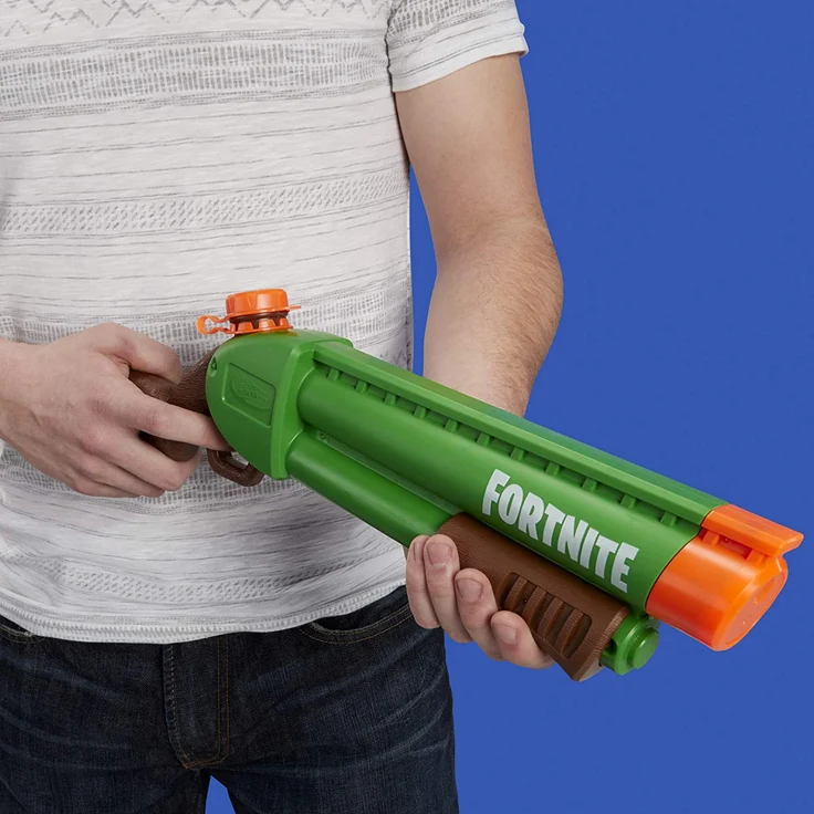 Nerf Super Soaker 'Fortnite Pump-SG' Wasserblaster, Wasser-Pumpgun mit einfacher Befüllung, ab 8 Jahren – Bild 5