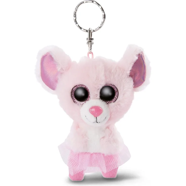 NICI Glubschis Schlenker Ballerina Maus Yammy 9cm Schlüsselanhänger