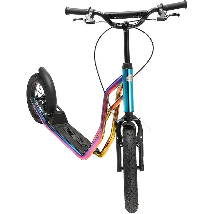 STAR SCOOTER 'Tretroller 16 Zoll Mixed Edition' Scooter, ab 8 Jahren, höhenverstellbar bis 96 cm, chrom – Bild 7