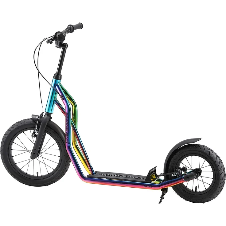 STAR SCOOTER 'Tretroller 16 Zoll Mixed Edition' Scooter, ab 8 Jahren, höhenverstellbar bis 96 cm, chrom – Bild 3