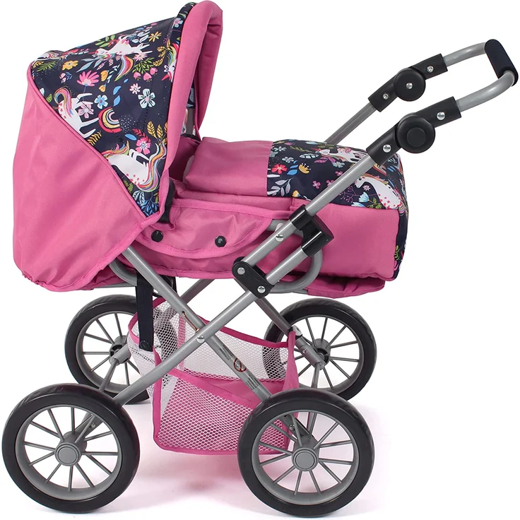 Kombi-Puppenwagen LENI Einhorn – Bild 2