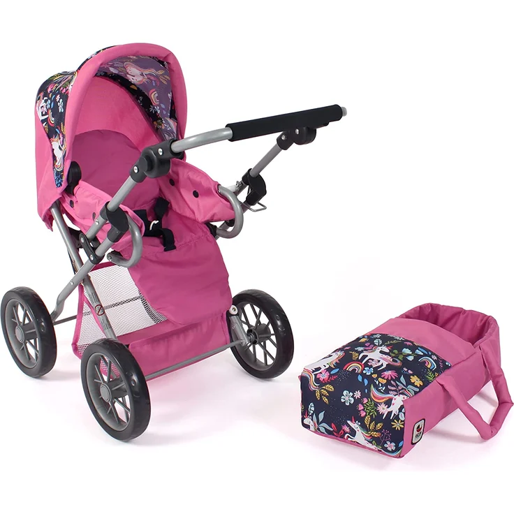 Kombi-Puppenwagen LENI Einhorn – Bild 4