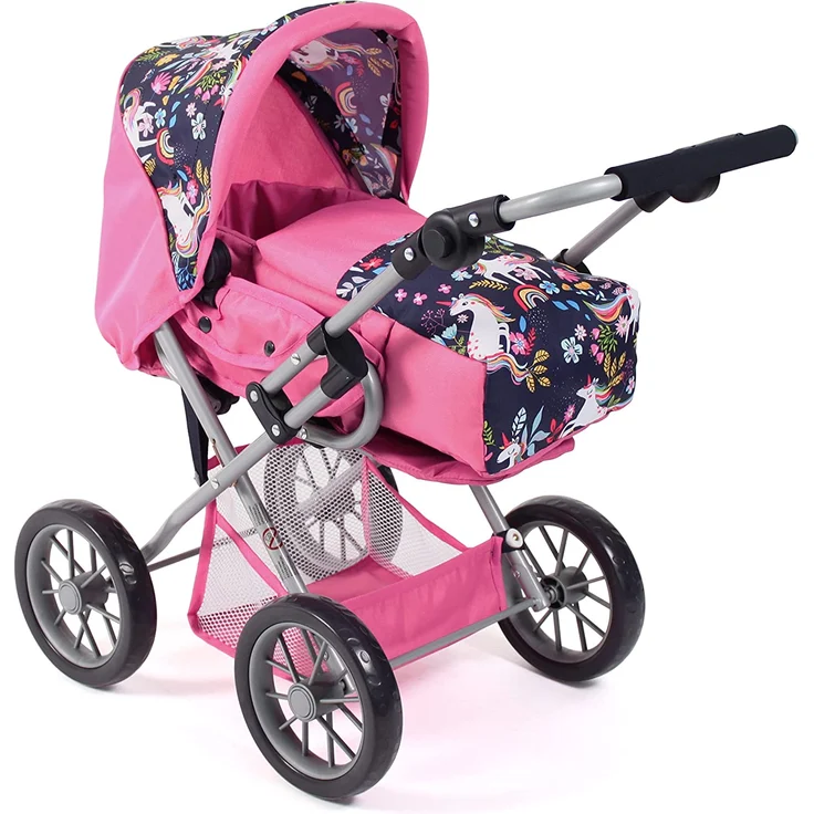 Kombi-Puppenwagen LENI Einhorn – Bild 1