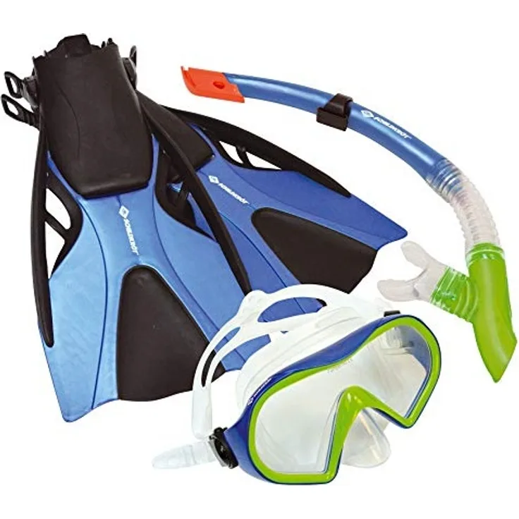 Schildkröt Funsports - Schnorchel Set CAYMAN L/XL (3-teilig, im Meshbag)