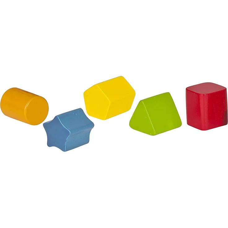 Eichhorn 100002252 - Bunter Steckturm, 10-tlg, Höhe: 40cm, Birkenholz – Bild 6