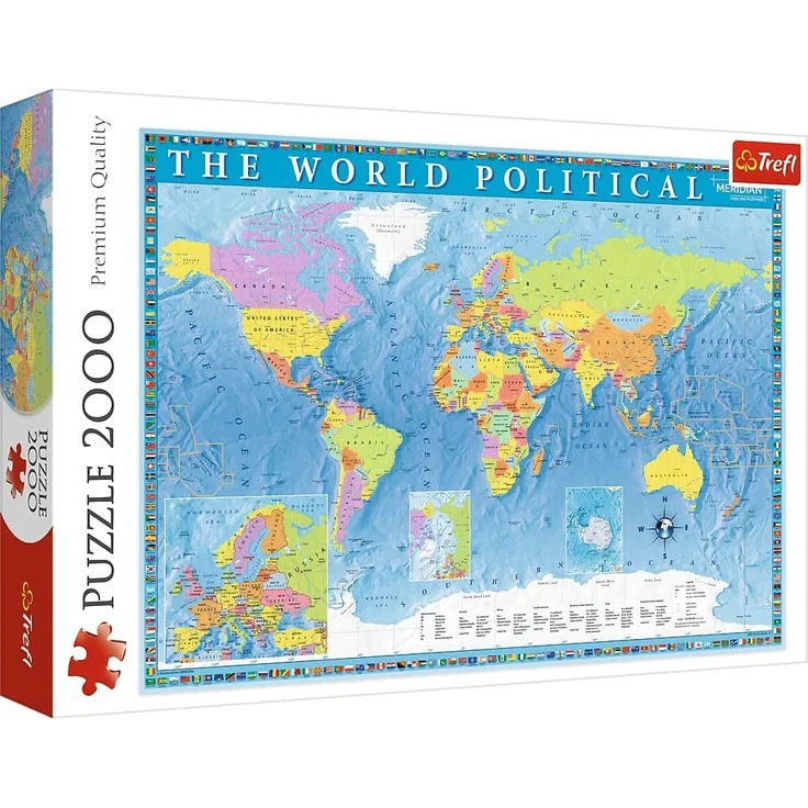 Trefl 27099 Puzzles 2000 Puzzels, farbig – Bild 1