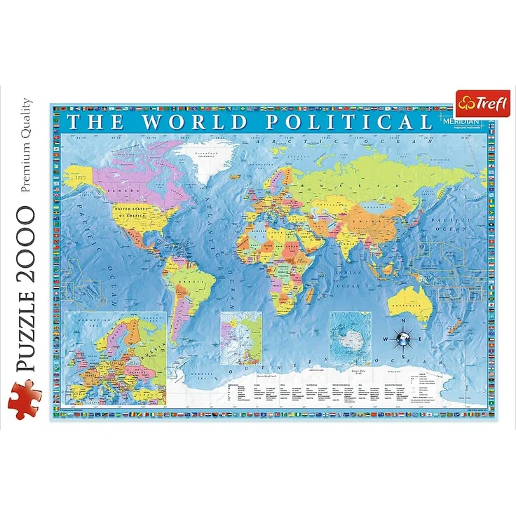 Trefl 27099 Puzzles 2000 Puzzels, farbig – Bild 3