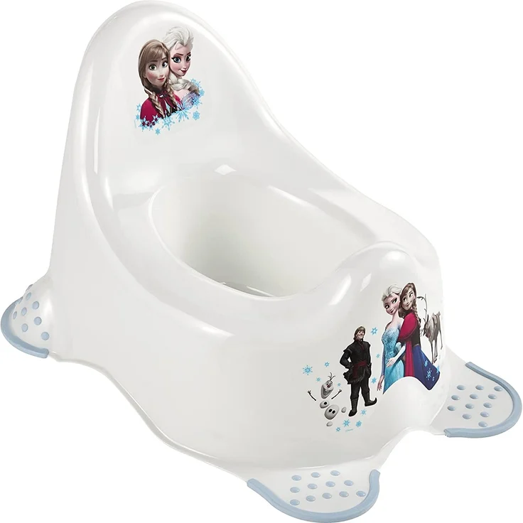 keeeper Disney Frozen Babytopf, Ab ca. 18 Monate bis ca. 3 Jahre, Anti-Rutsch-Funktion, Adam, Weiß – Bild 1