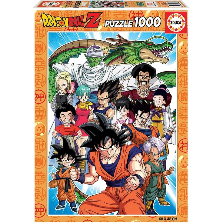 Educa 18496 Personajes Dragon Ball Z, Bunt