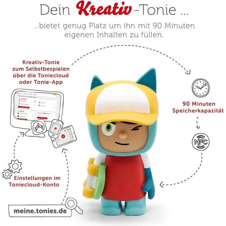 tonies® Kreativ-Tonie - Skater – Bild 5