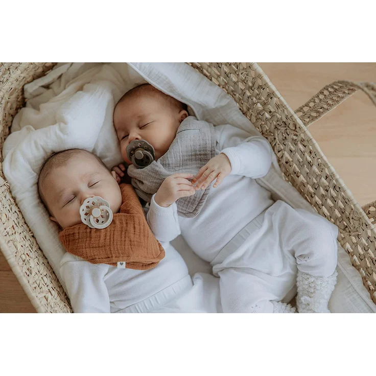 Bibs BIBS BOHEME 2-PACK VANILLA & DARK OAK S Soother Hevea Calming Rubber – Bild 3