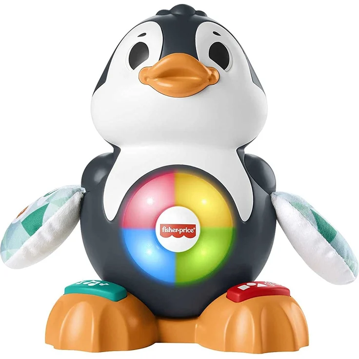 Mattel HCJ59 - Fisher-Price - BlinkiLinkis - Babyspielzeug mit Licht und Sound, Pinguin - Preisvergleich – Bild 1