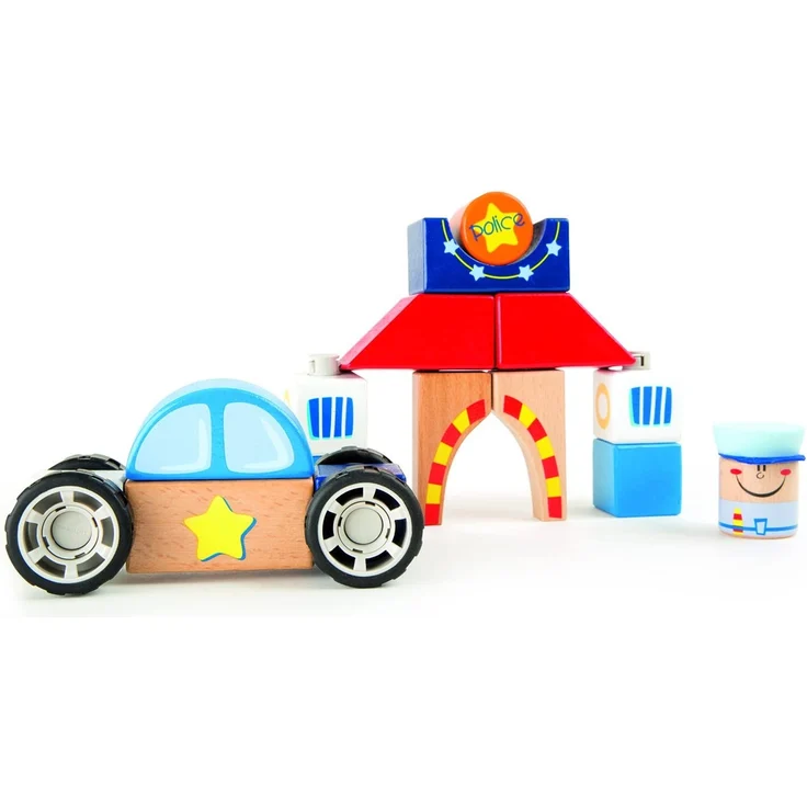 Holzbausatz Polizei – Bild 1