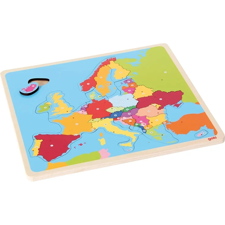 Goki 57509 - Puzzle - Europa - Preisvergleich – Bild 4
