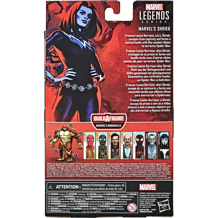 Hasbro Spiderman Legends Series Shriek Action Figure – Bild 12