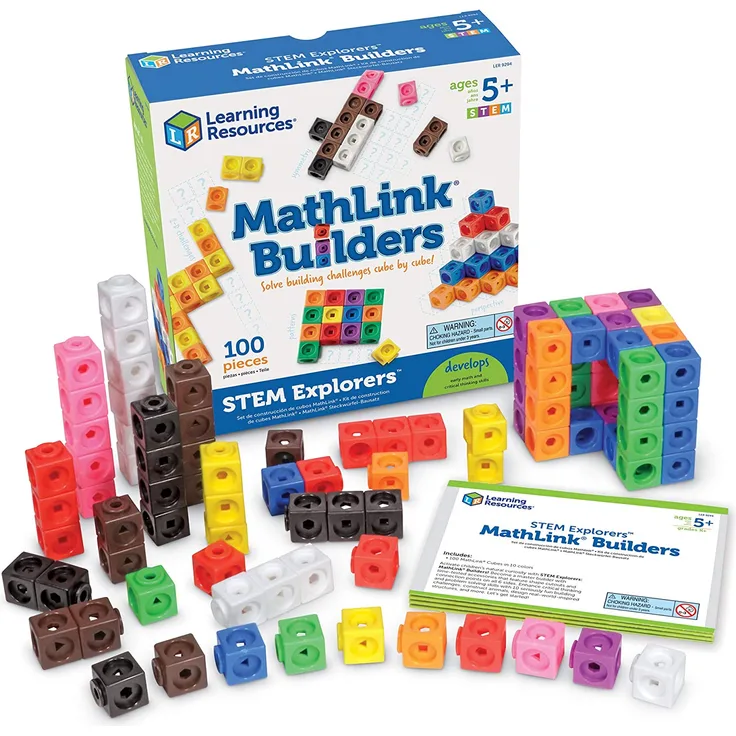 Learning Resources LER9294 MathLink Builders – STEM Explorers