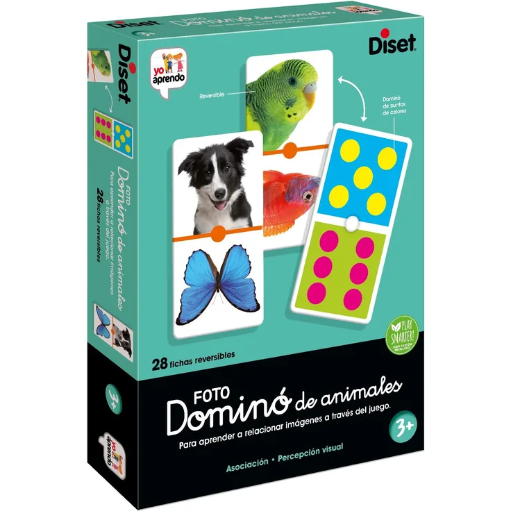 Diset – 68968 – Domino Foto Tiere