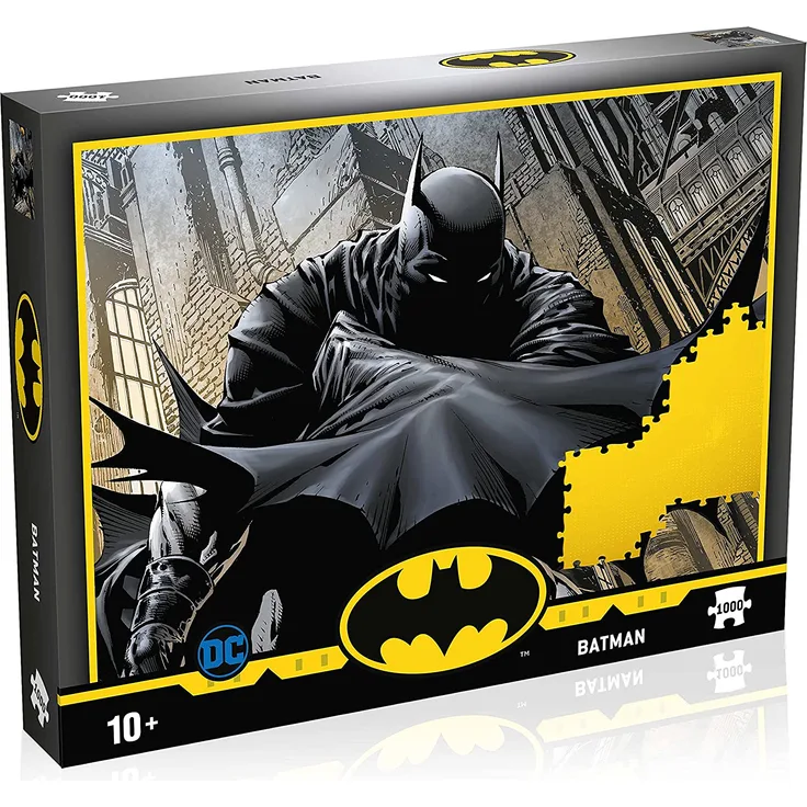 Winning Moves WM01454-ML1-6 Batman Comics Puzzle 1000 Teile, Mehrfarbig