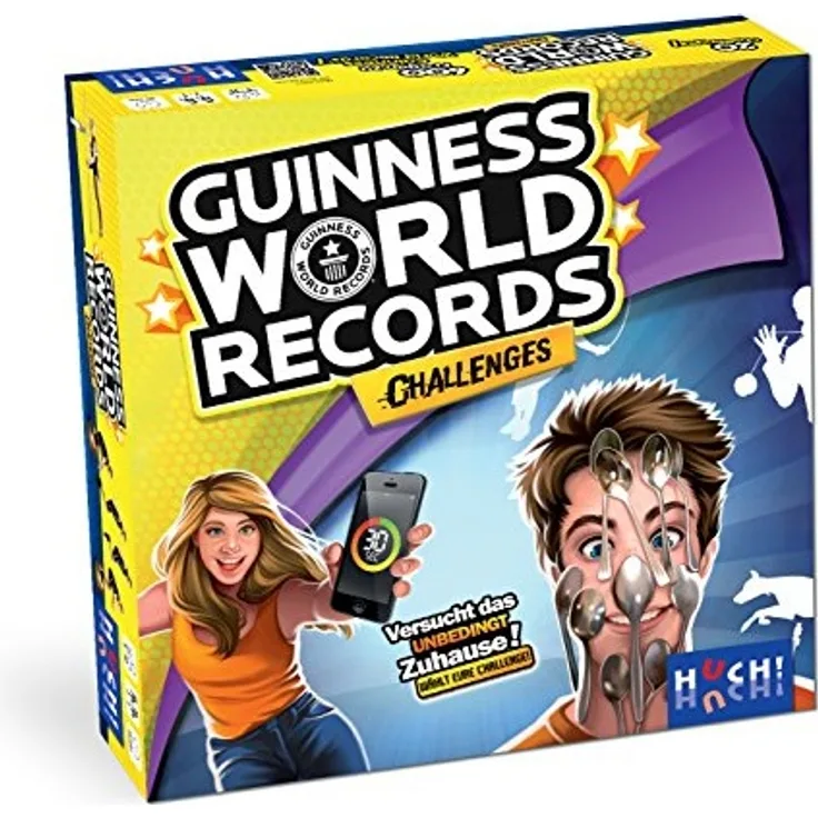 HUCH! 880451 Guinness World Records Challenges, bunt