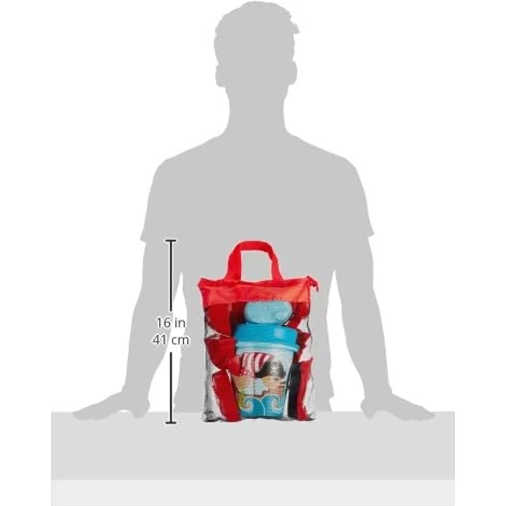 Simba 107114085 - Pirat Eimergarnitur in Tasche - Preisvergleich – Bild 3