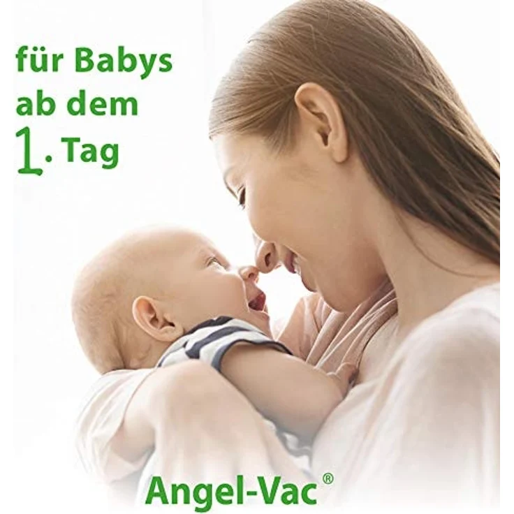 Nasensauger Baby Angel Vac EXTRA WEICHER SAUGKOPF Das Original Für Standard Staubsauger Nasensauger Baby seit 25 Jahren Nasensekretsauger – Bild 3