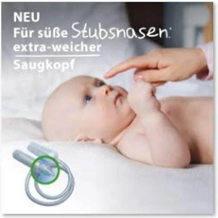 Nasensauger Baby Angel Vac EXTRA WEICHER SAUGKOPF Das Original Für Standard Staubsauger Nasensauger Baby seit 25 Jahren Nasensekretsauger – Bild 8