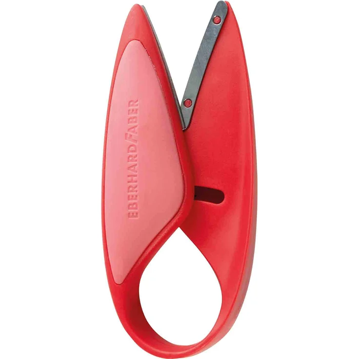 Eberhard Faber 579920 - Mini Kids Kinder-Schere in Rot, für Linkshänder und Rechtshänder geeignet, optimal zum Schneiden und Basteln - Preisvergleich – Bild 2