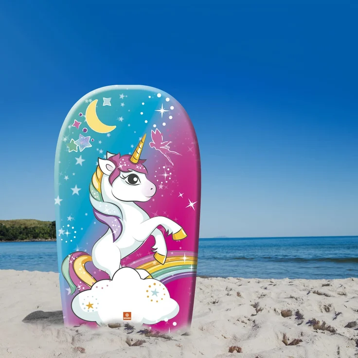 Mondo Unisex Jugend Bodyboard Unicorn 84cm, rosa – Bild 4