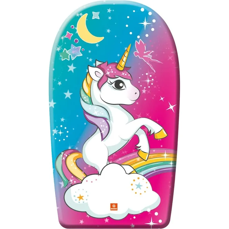 Mondo Unisex Jugend Bodyboard Unicorn 84cm, rosa