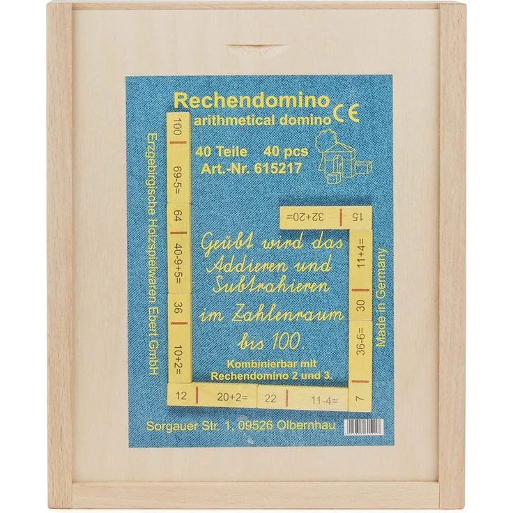 Bartl 107888 Rechendomino 1 Addition und Subtraktion