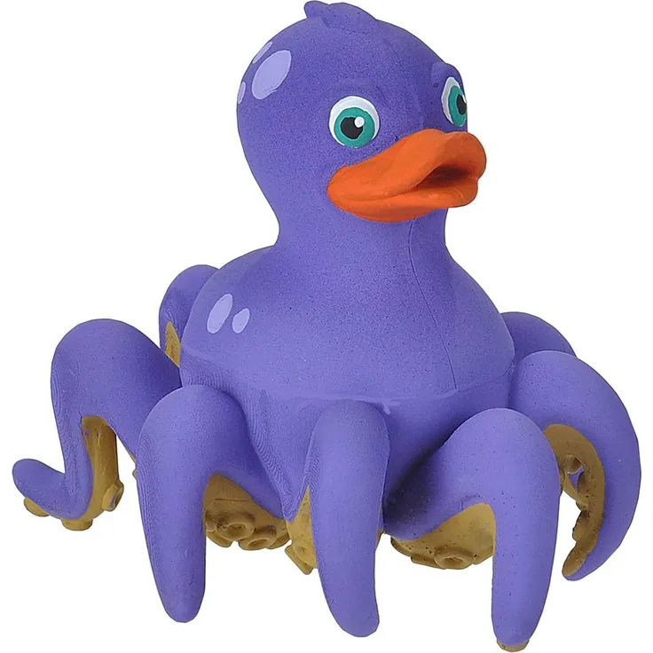 Wild Republic gummiente Oktopus junior 10 cm violett