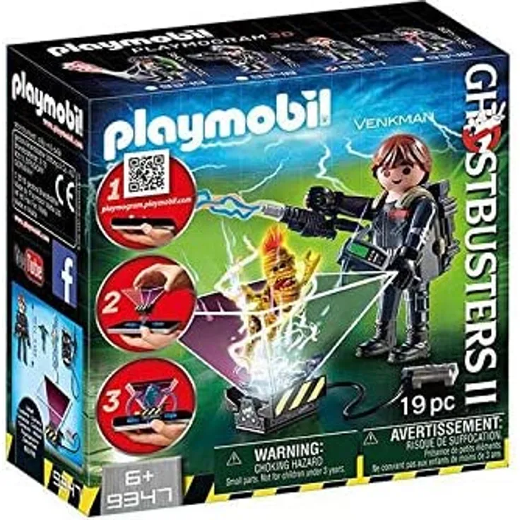 Playmobil 9347 - Geisterjäger Peter Venkman Spiel