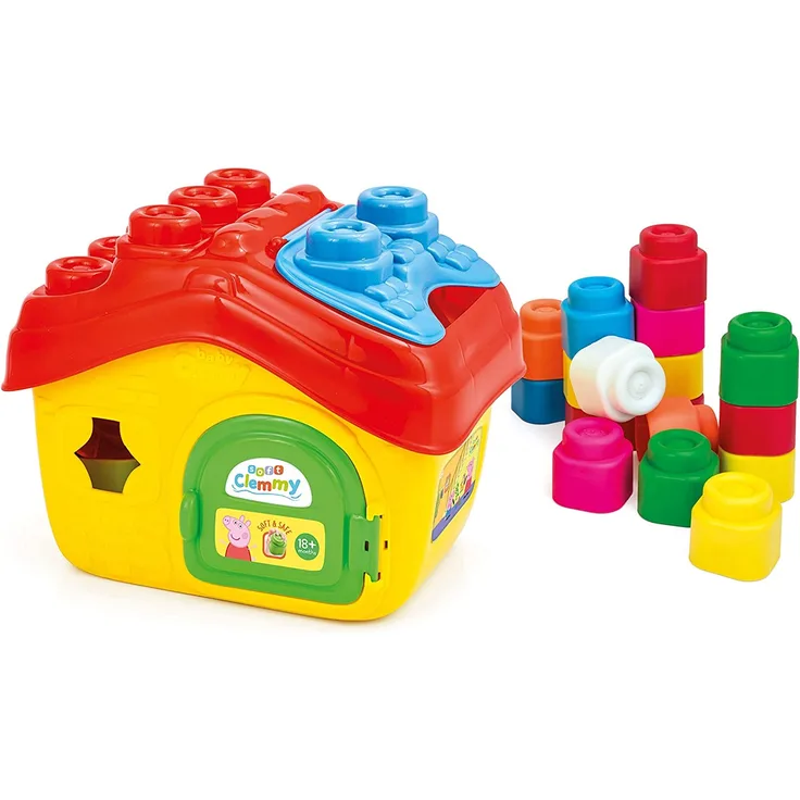 Clementoni House of Clemmy Peppa Pig building blocks