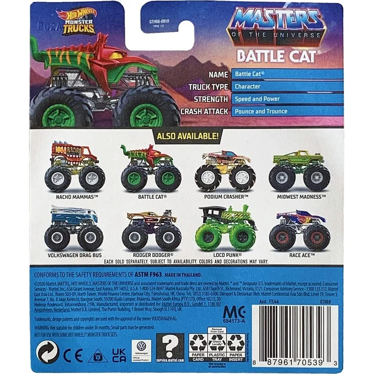 Hot Wheels 'Monster Trucks', ab 3 Jahren, 1 Stück, zufällige Auswahl – Bild 23