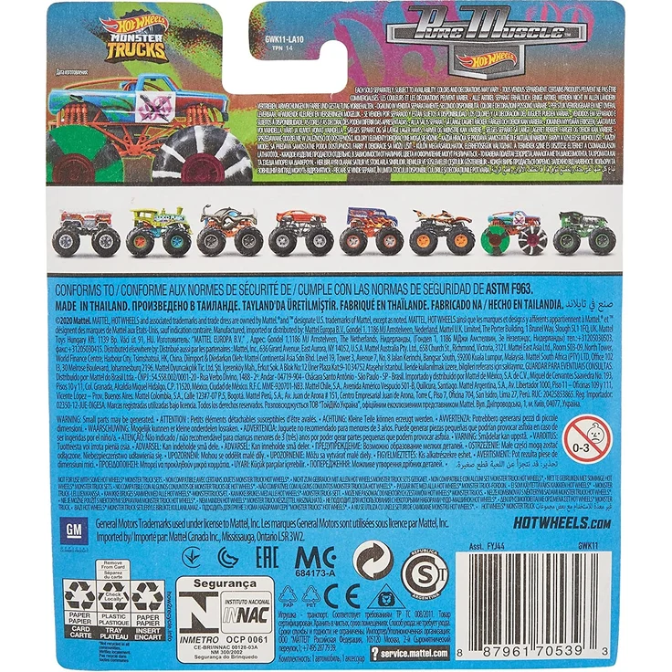 Hot Wheels 'Monster Trucks', ab 3 Jahren, 1 Stück, zufällige Auswahl – Bild 22