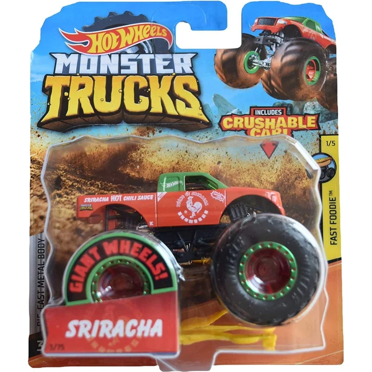 Hot Wheels 'Monster Trucks', ab 3 Jahren, 1 Stück, zufällige Auswahl – Bild 6