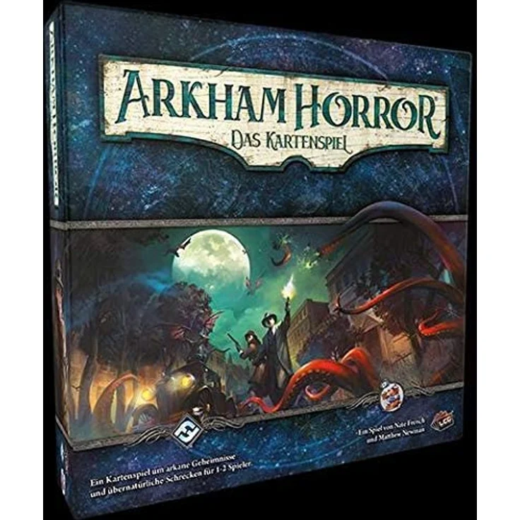 Asmodee Arkham Horror: LCG - Grundspiel, Kartenspiel, Deckbau, Deutsch – Bild 1