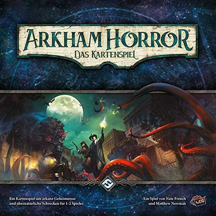 Asmodee Arkham Horror: LCG - Grundspiel, Kartenspiel, Deckbau, Deutsch – Bild 2
