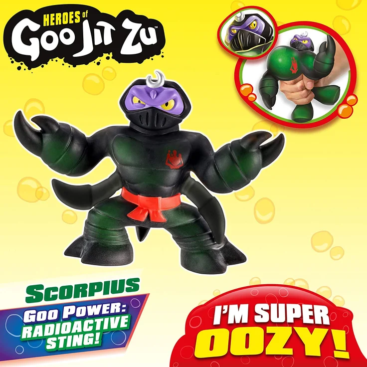 Heroes of Goo Jit Zu 41027 Skorpion Skorpius Hero Pack, NoColour - Preisvergleich – Bild 4