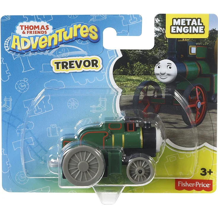 Mattel Fisher-Price DXR90 - Thomas Adventures Kleine Lokomotive Trevor, Vorschul- Spielwelten – Bild 5