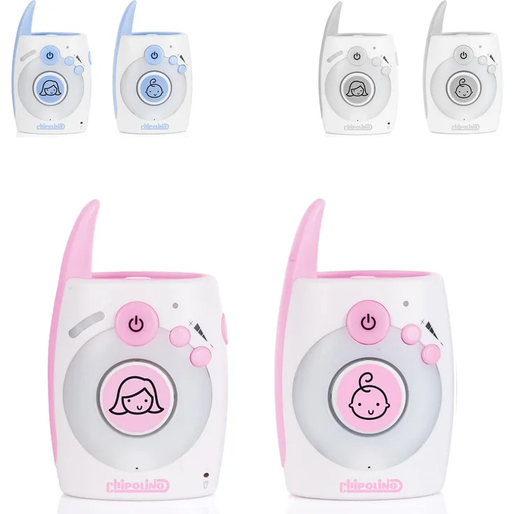 Chipolino Babyphone Astro, 300 m Reichweite, rosa