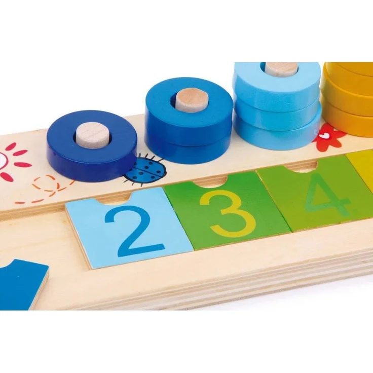 Small Foot 3405 - Rechenbrett Klötzchen – Bild 3