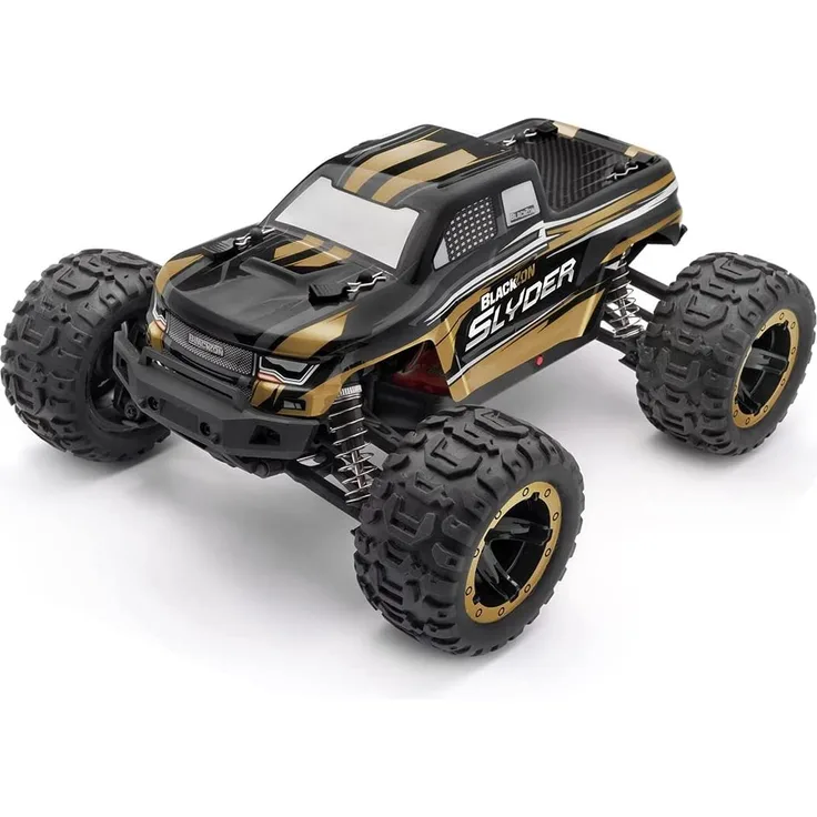 BLACKZON 540101 Slyder MT 1/16 4WD Electric Monster Truck - Gold