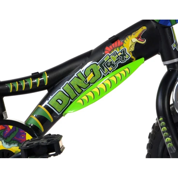 Dino Bikes, Kinderfahrrad Dinosaur, Grün, 12 Zoll – Bild 8