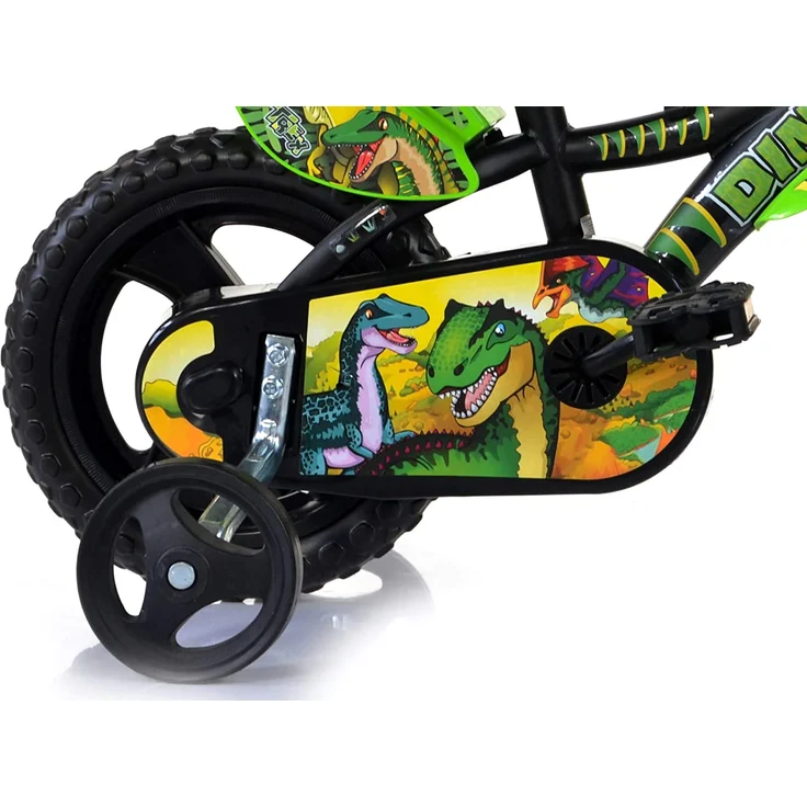 Dino Bikes, Kinderfahrrad Dinosaur, Grün, 12 Zoll – Bild 5